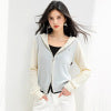 Fashion StyleType of Clothing Hooded Knit Cardigan with Double Zipper,Casual Women's Sweater Coat Top